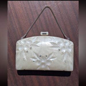 Vintage Lucite Clutch